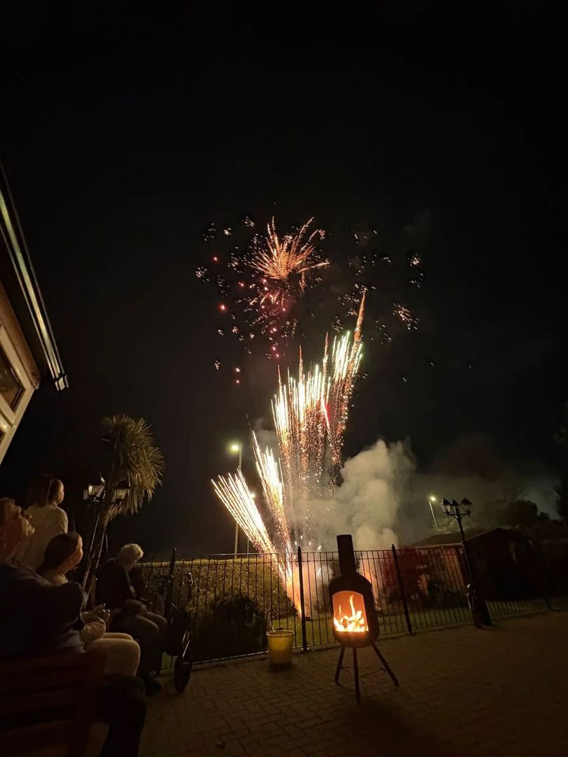 Fireworks at Penhill